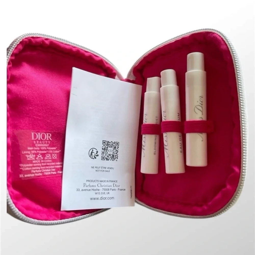 Miss Dior Makeup Pouch + perfume x 3 Limited edition! - Picture 6 of 6